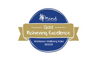 Mind Workplace Wellbeing Awards: #1 Gold